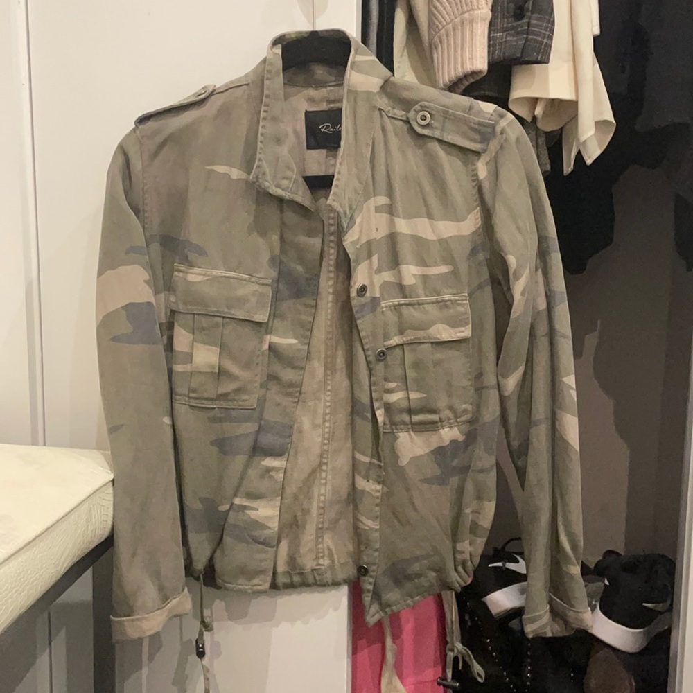 RAILS Camo utility jacket